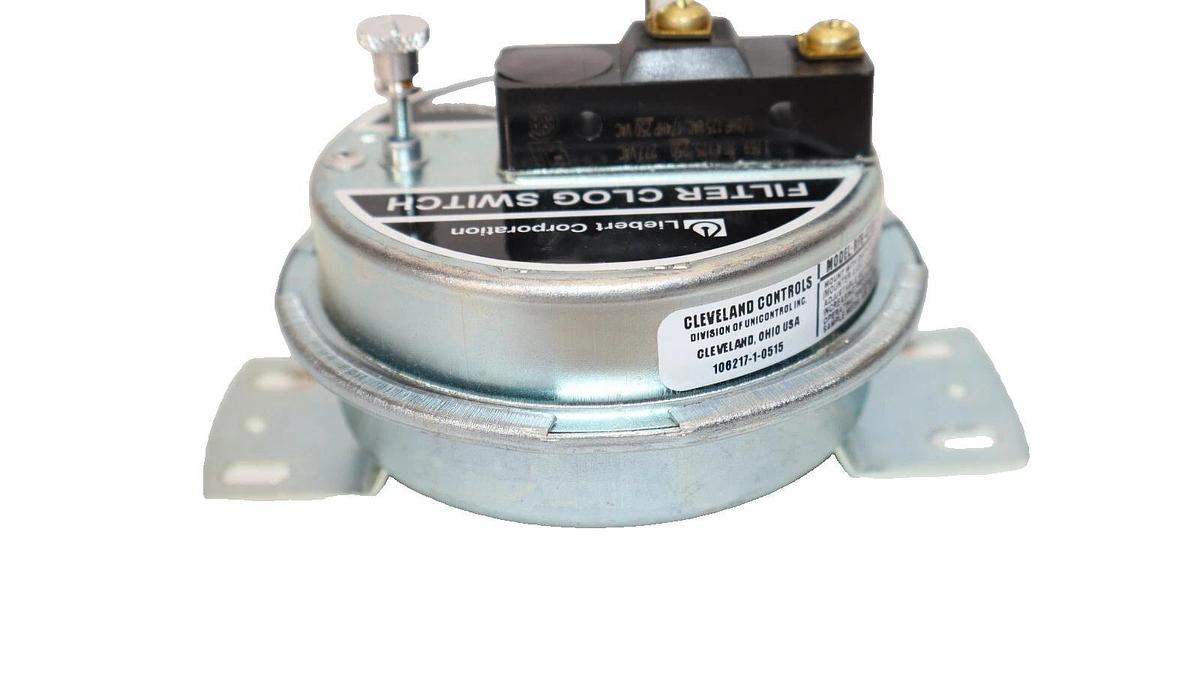 Used LIEBERT CORP. CLEVELAND CONTROLS RFS-4100-003 , RFS4100003 Filter Clog Switch
