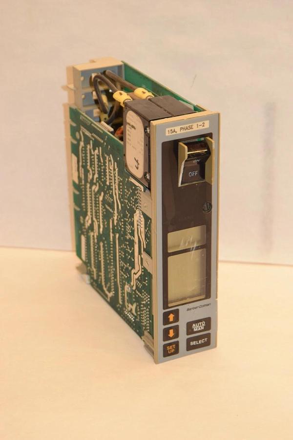 Used BARBER COLMAN UPGX-1-64-153-01 15A HOT RUNNER TEMPERATURE CONTROL CARD MODULE