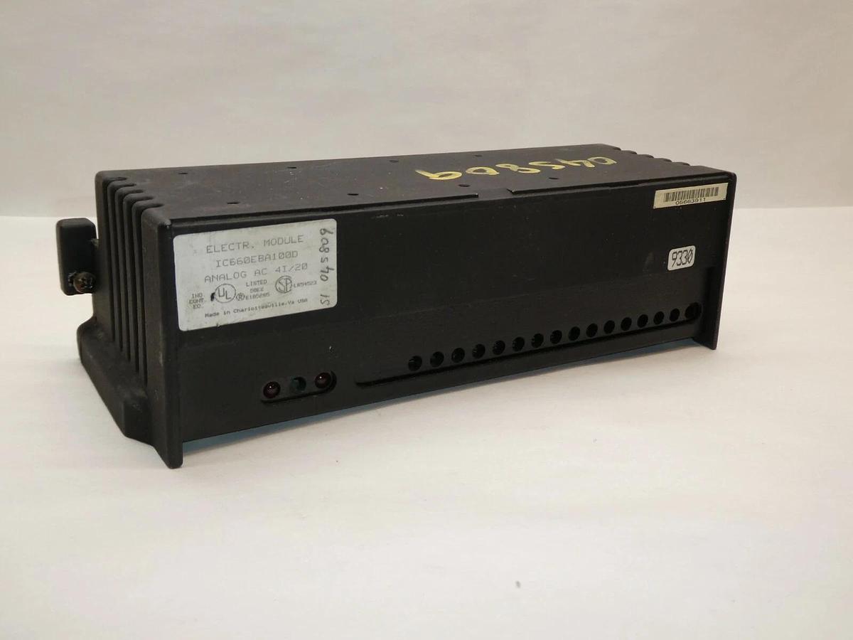 Used GE FANUC IC660EBA100D Electronic Module For I/O Block