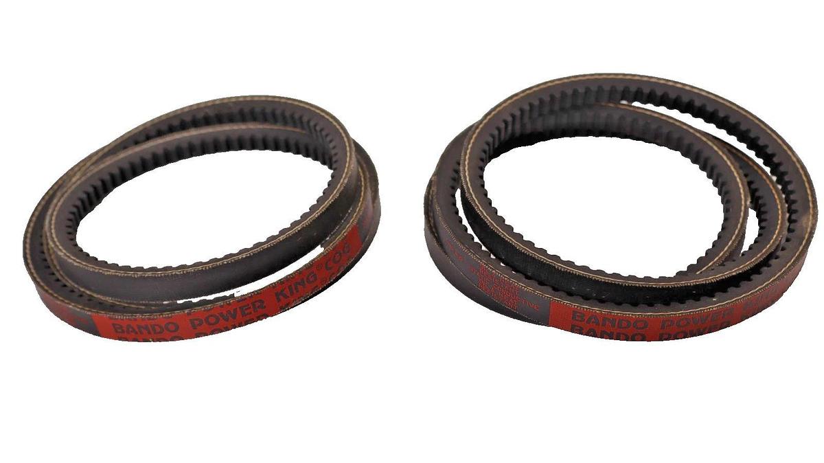 Bando Belt AX-48 AX48 Power King Cog Ban/Set Cogged V-Belt (New - Lot of 2)