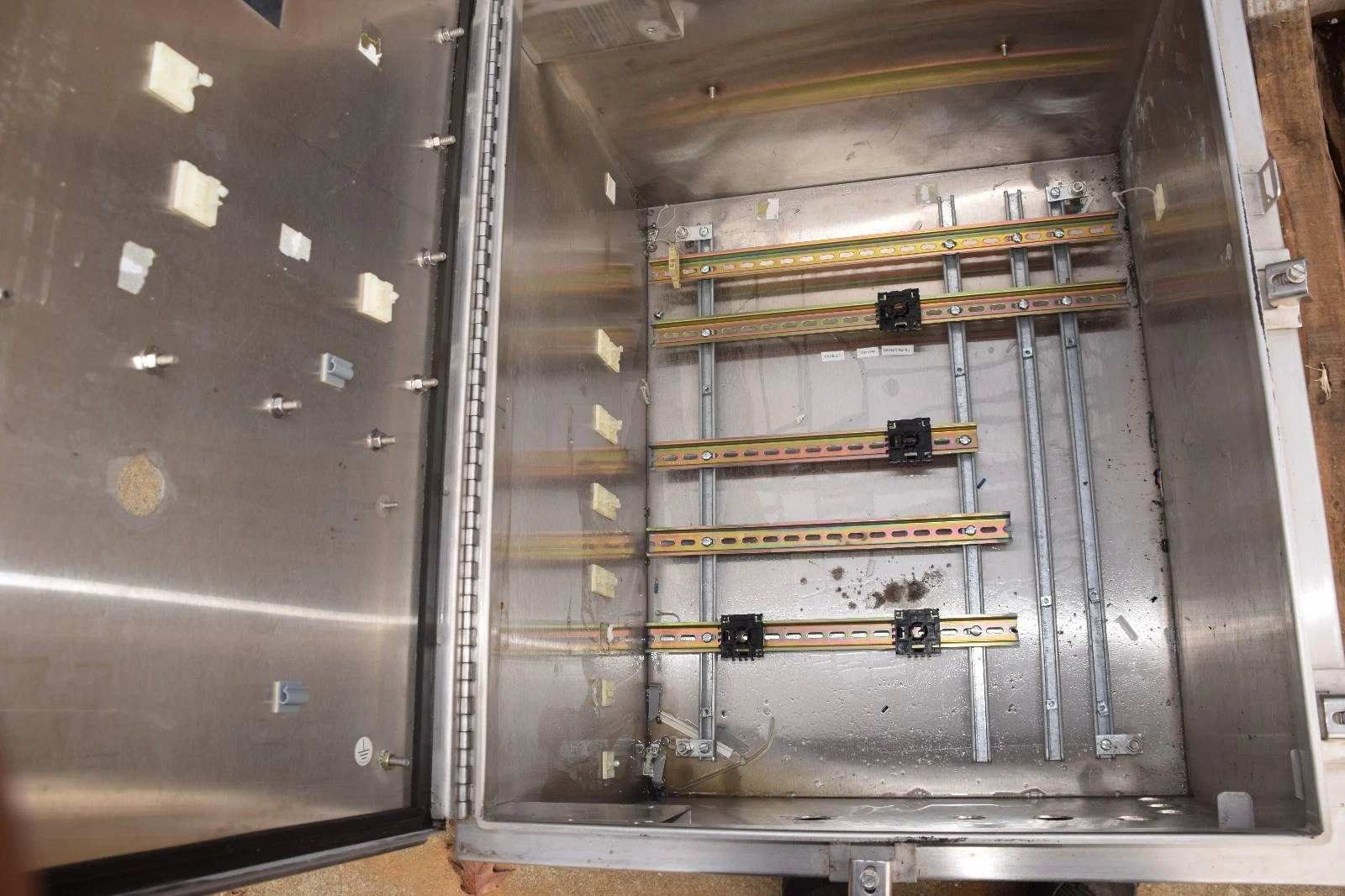 Used Hoffman K-Tron Soder S/S Industrial Control Panel SS Enclosure 24"x 30"x 20"