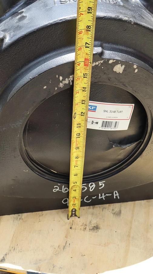 SKF 4 bolt Plummer Pillow Block Bearing HOUSING ONLY SNL 3148 TURT SNL-3148 NOS