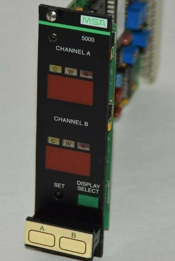 Used MSA 814441 REV 01 801001 5000 Analog Input Module