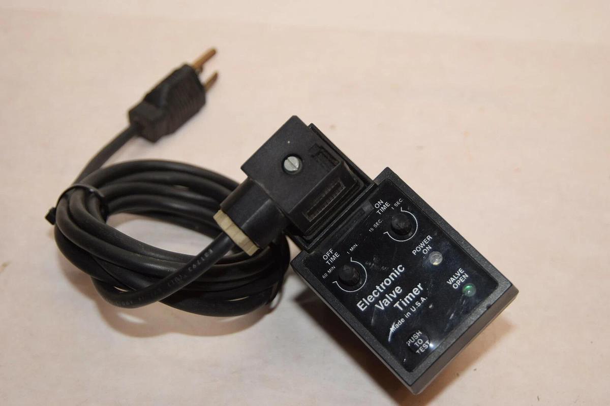 C.E.M.E EVTII20 120V Electronic Valve Timer With SDV1413 Pressure Valve (NEW)