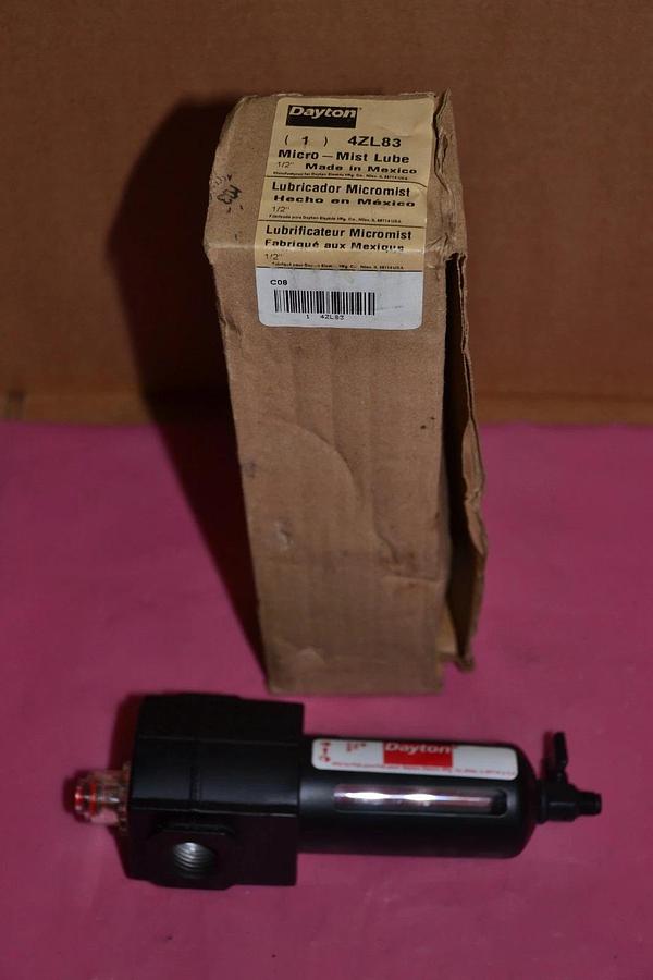 DAYTON Micro-Mist Lubricator 4ZL83 150 PSI NEW IN BOX