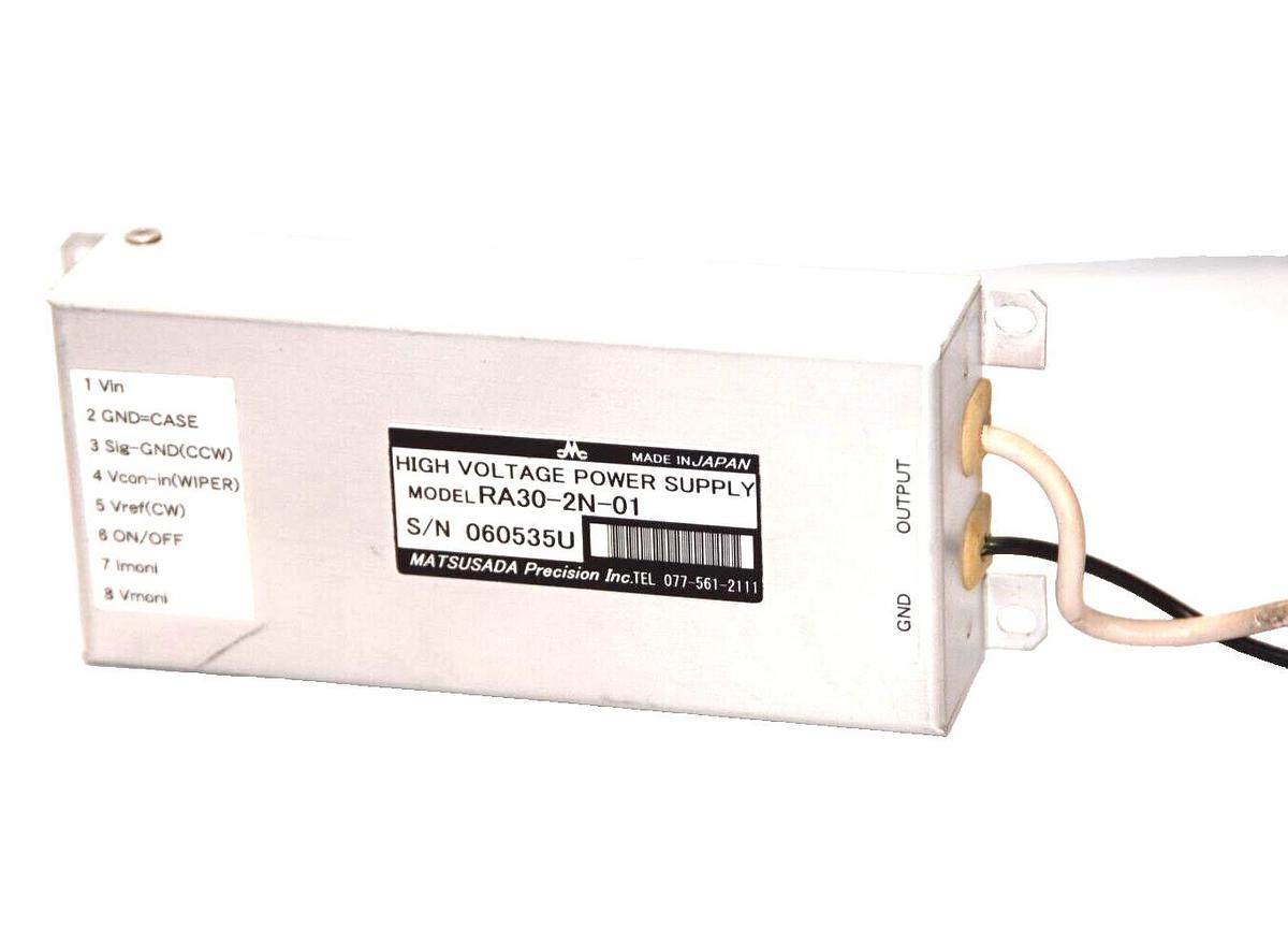 Used MATSUSADA RA30-2N-01 High Voltage Power Supply