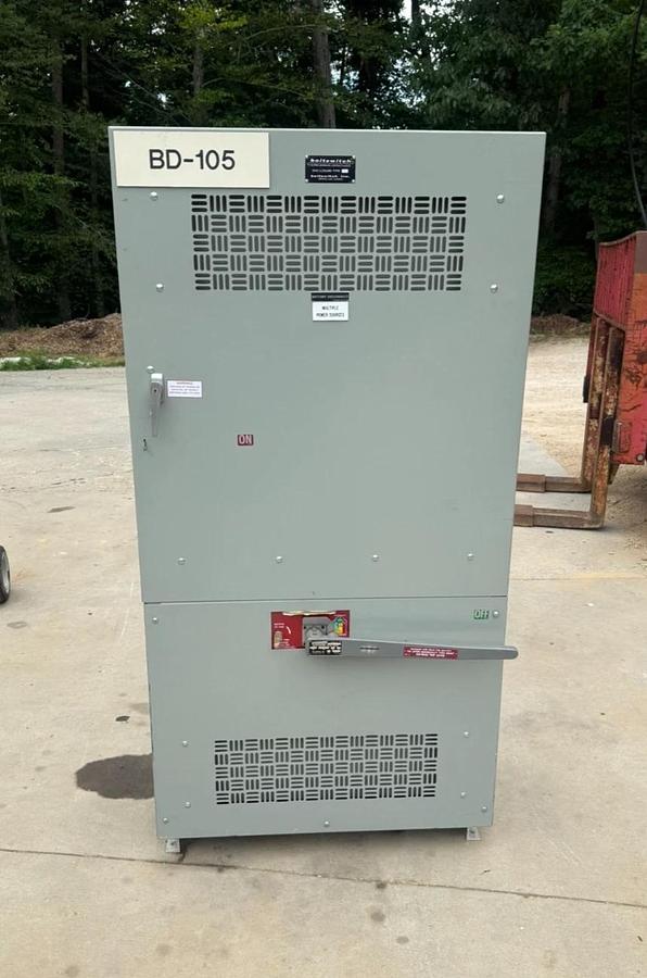 Used Boltswitch Enclosure E3466 2500a Bolted Pressure Contact Switch VM369-ST 1600a