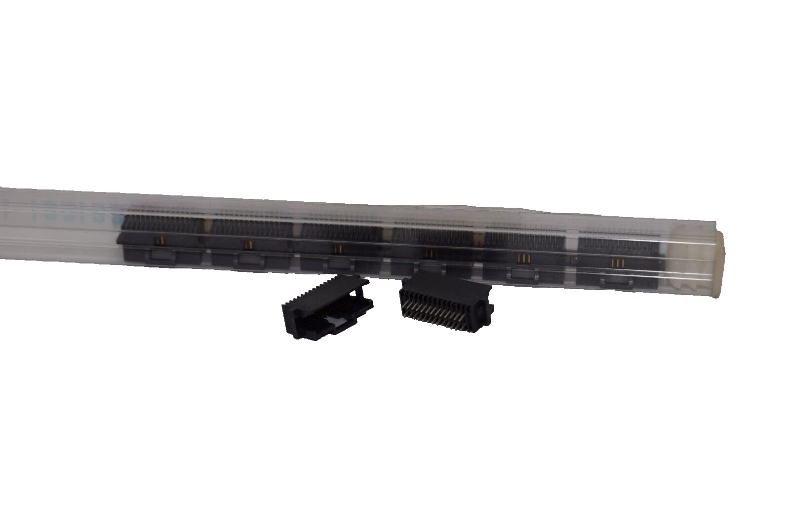 (Lot 8) TYCO 1253-0999 Header 2x13 26 Pin Vertical Shrouded Connector 1.27mm NEW