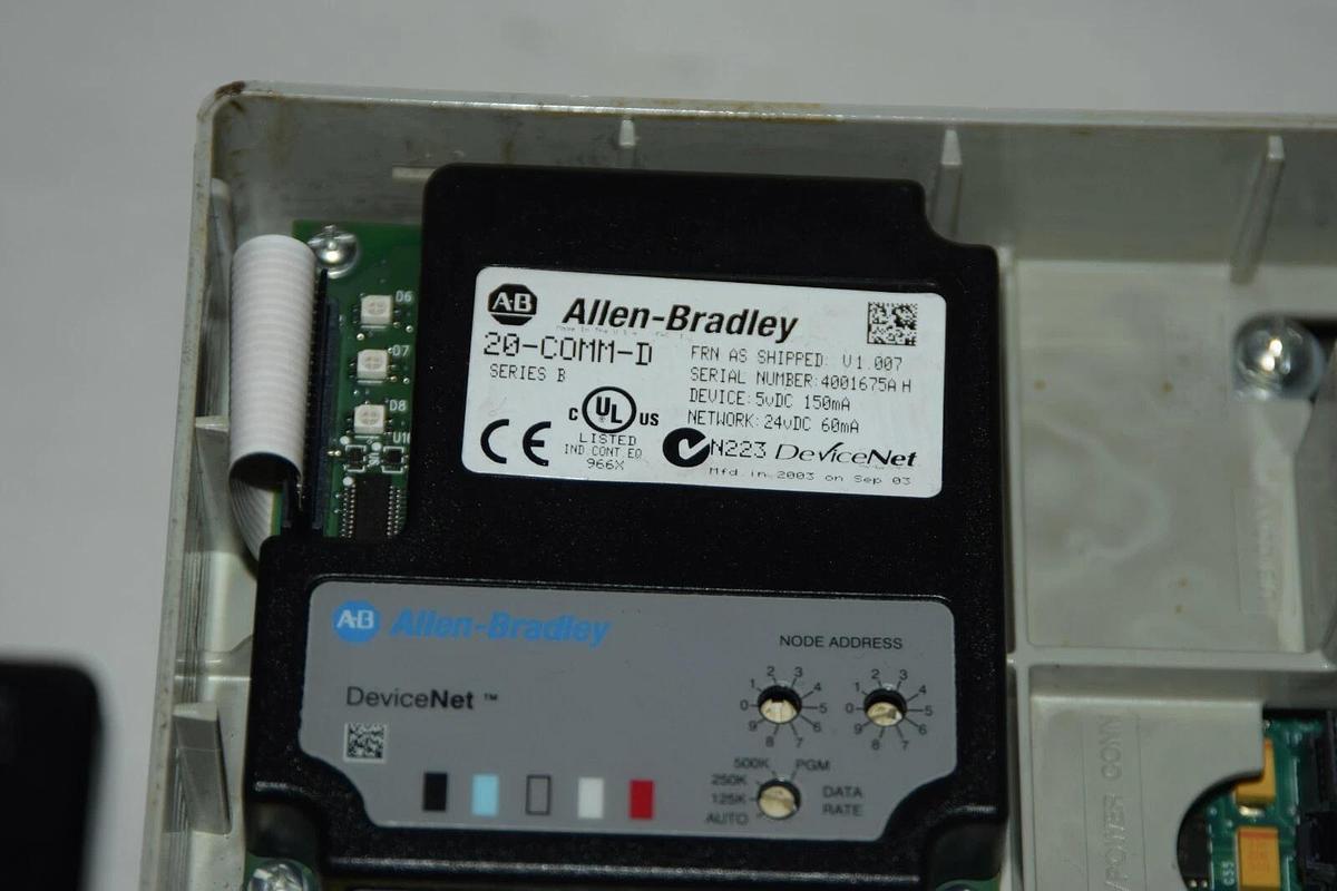 Used Allen-Bradley PowerFlex 70 20AD2P1A3AYNADNN Series A 1HP AC Drive