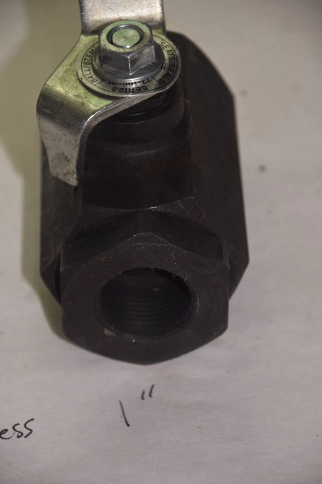 APOLLO 72-100-01 A108 FEMALE BALL VALVE 1" NPT NEW