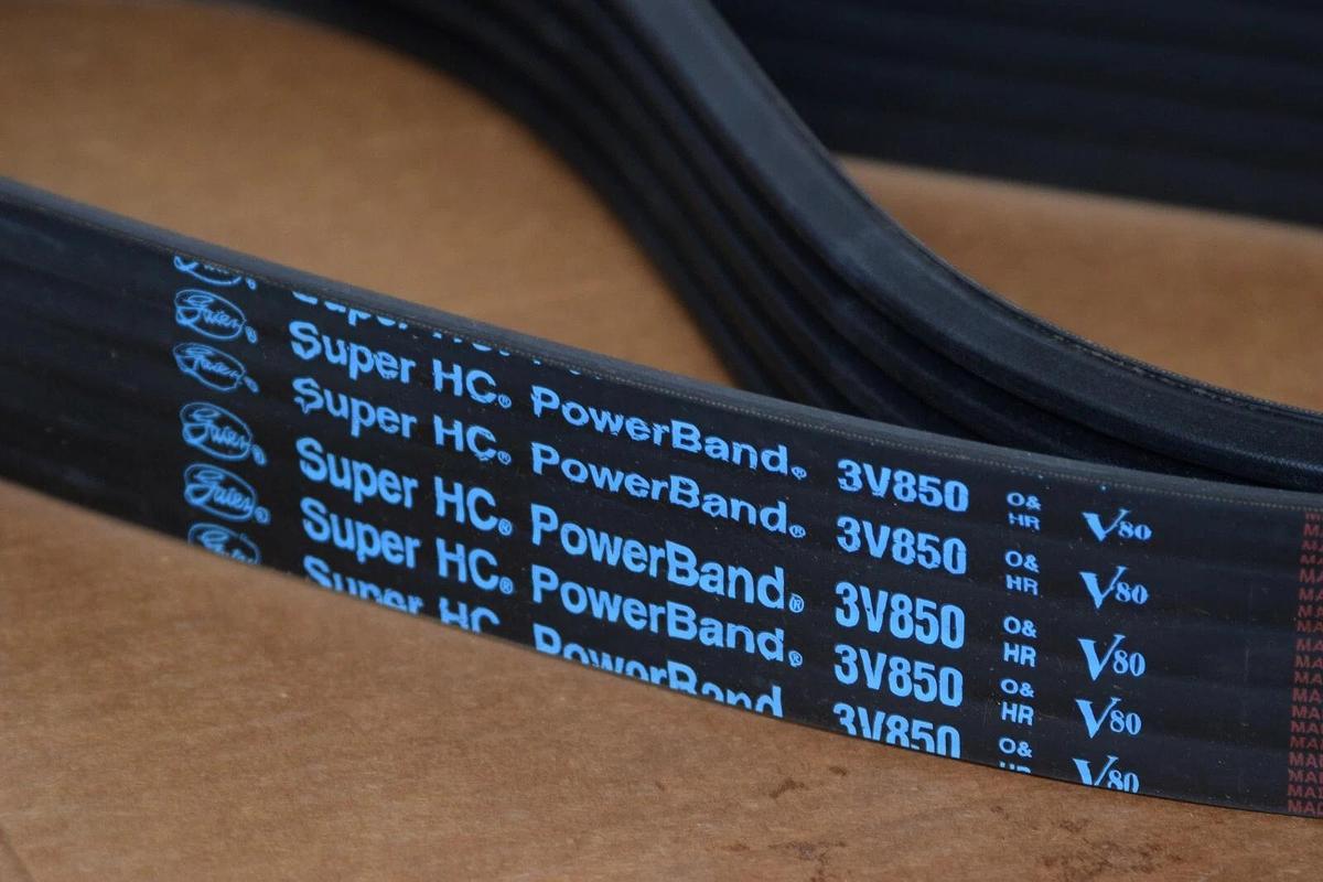 (NEW) Gates Super HC Powerband Belt 5/3V850 3V850 5 rib 9385-5085 *Made in USA