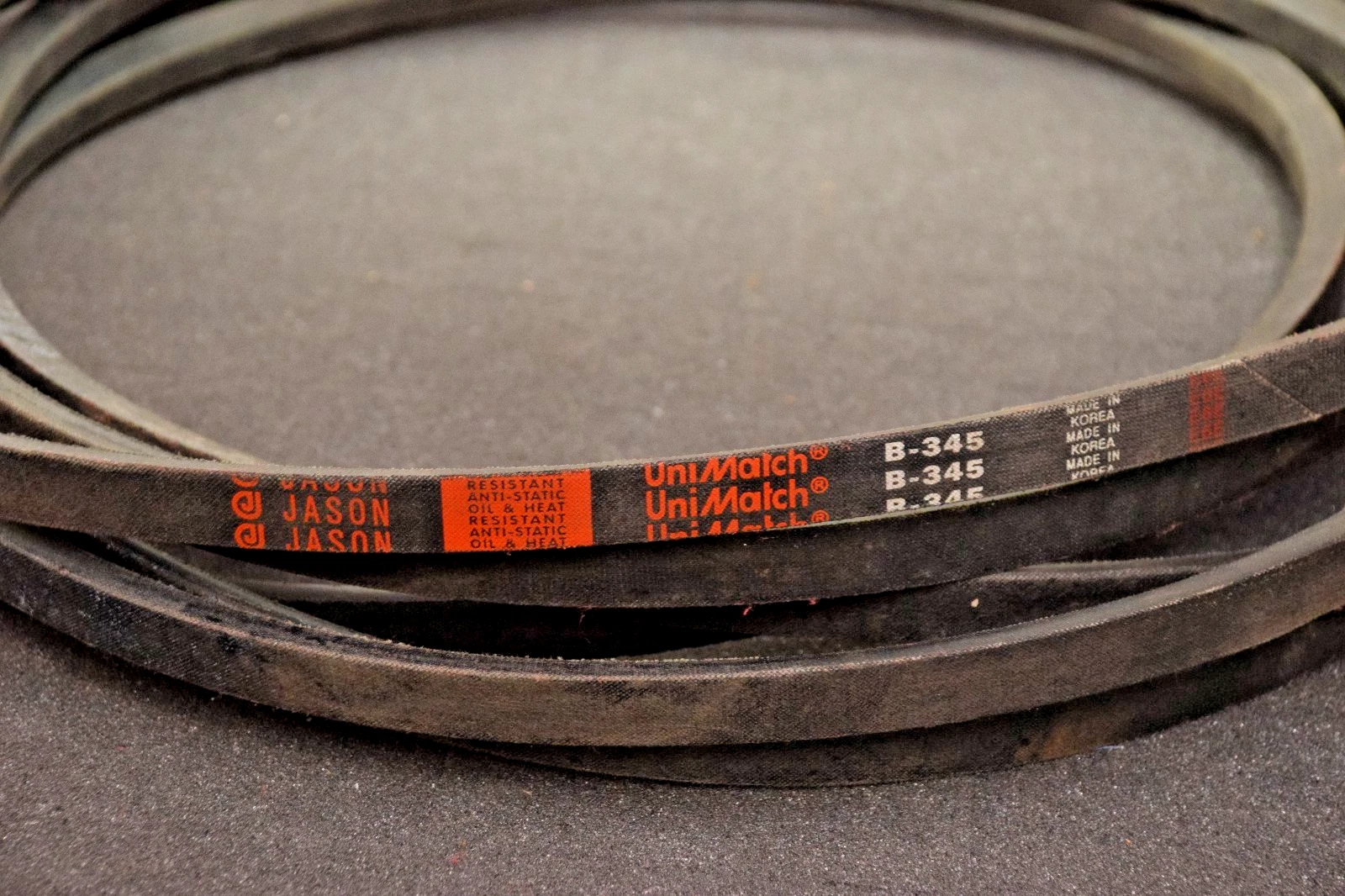 JASON UNIMATCH V-BELT Belt B-345 B345 NEW