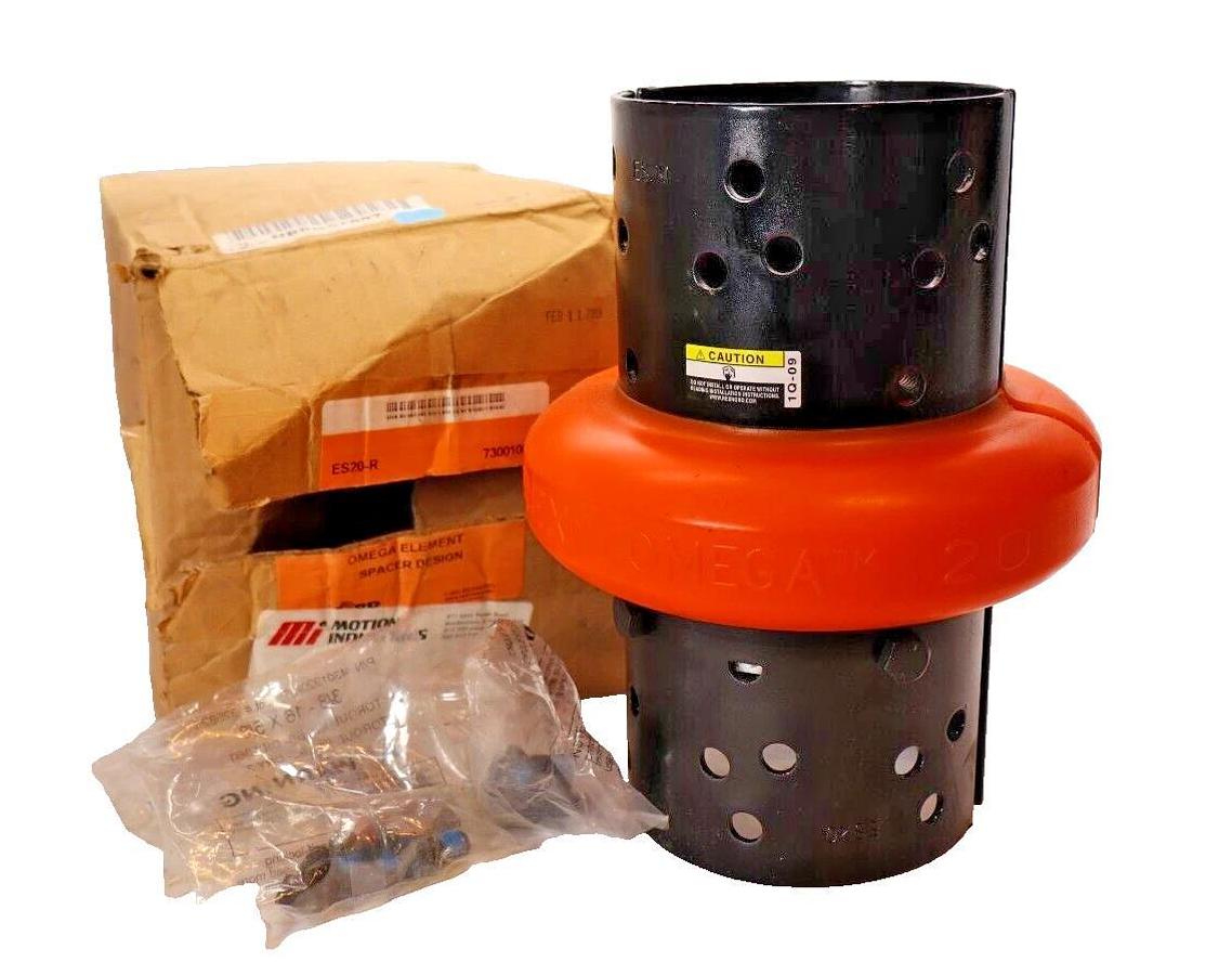 REXNORD Omega Element Elastomeric Spacer Coupling ES20-R ES20R 7300100R (NOS)