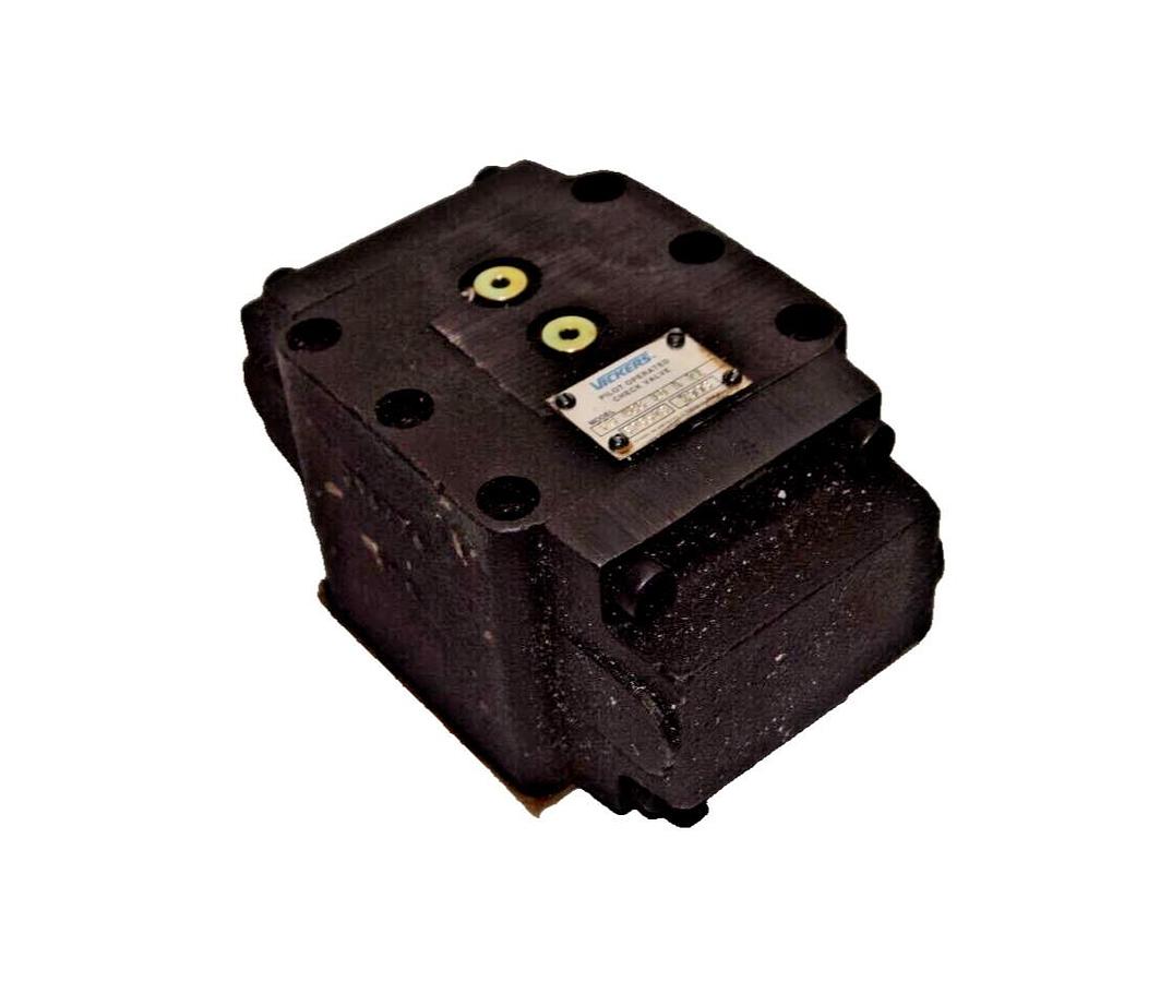 NEW VICKERS F3 4CG 10 A 21 , F3-4CG-10-A-21 , F34CG10A21 Pilot Oper. Check Valve