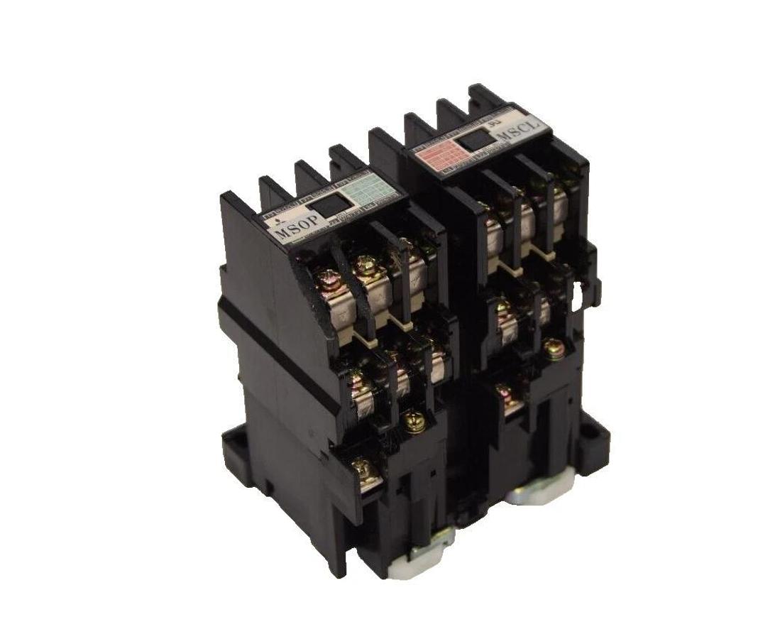 Used MITSUBISHI S-KR11 SKR11 Reversing Starter 100V Coil *Chipped*