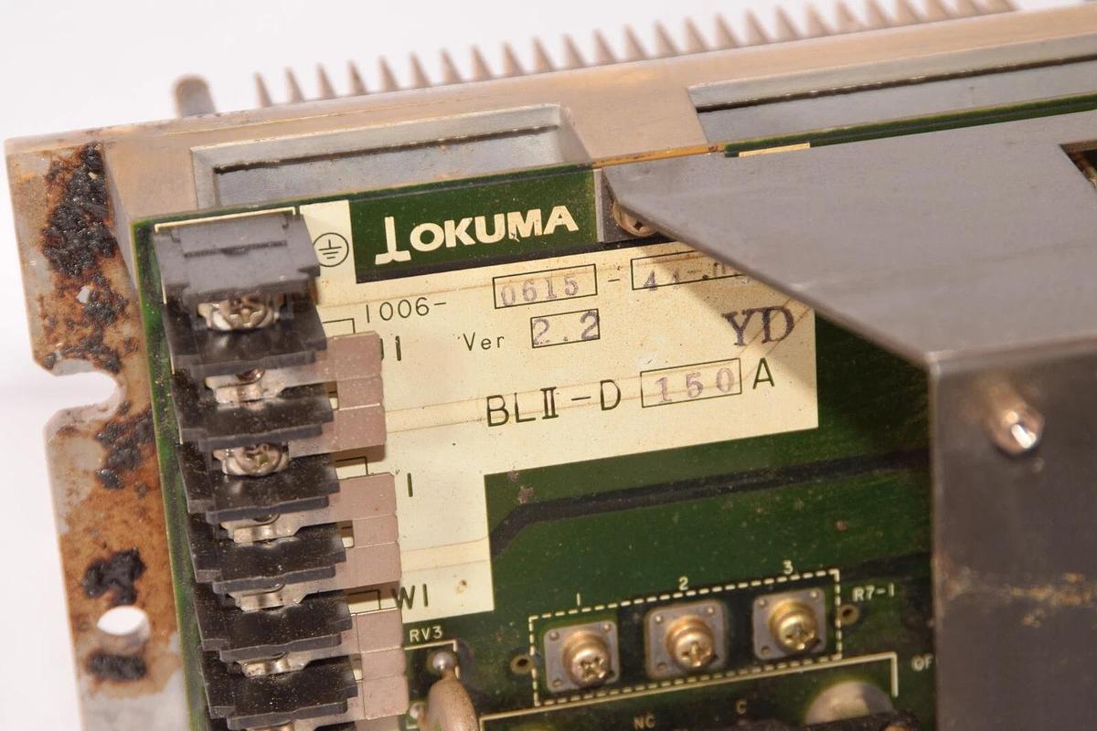 Used OKUMA BLII-D150A  BLII-D150 A SERVO AMPLIFIER lower card  E4809-820-005-B