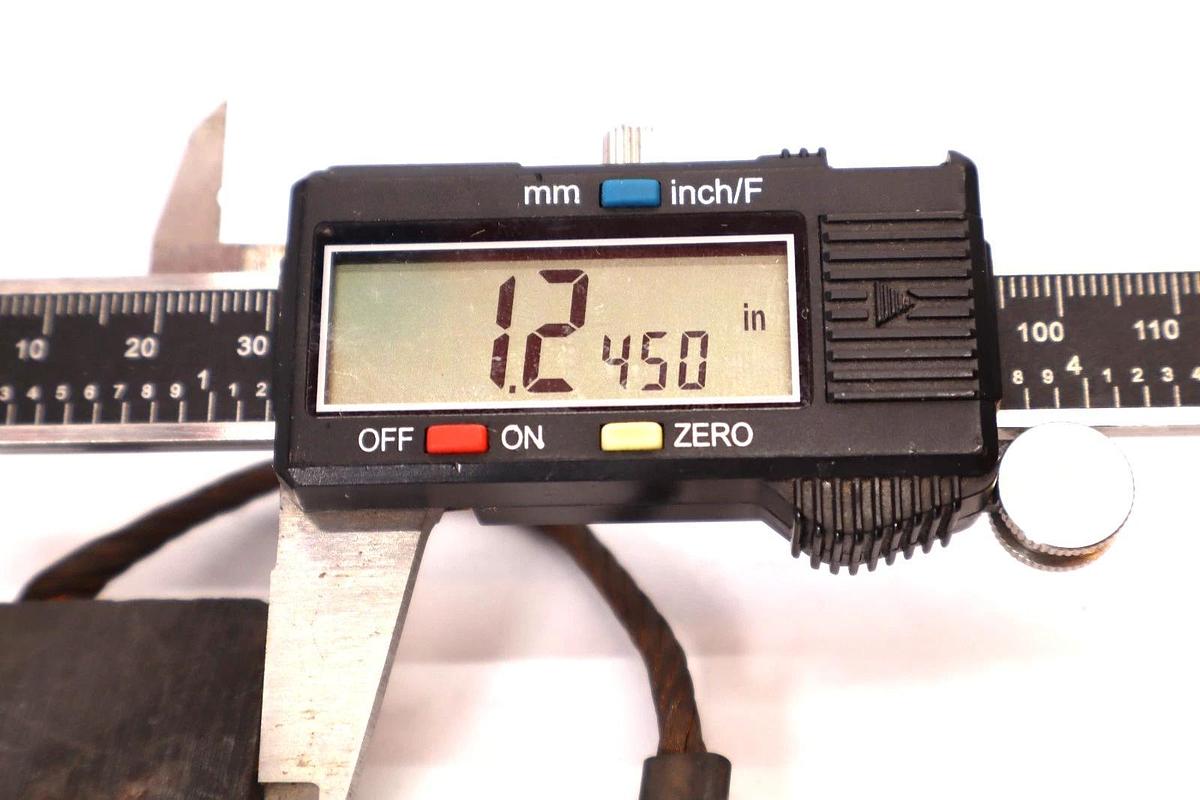 Chapin Speer E25 1-49/200" x 1/2" , 1.2450" x 0.4965" Carbon Brush (New)