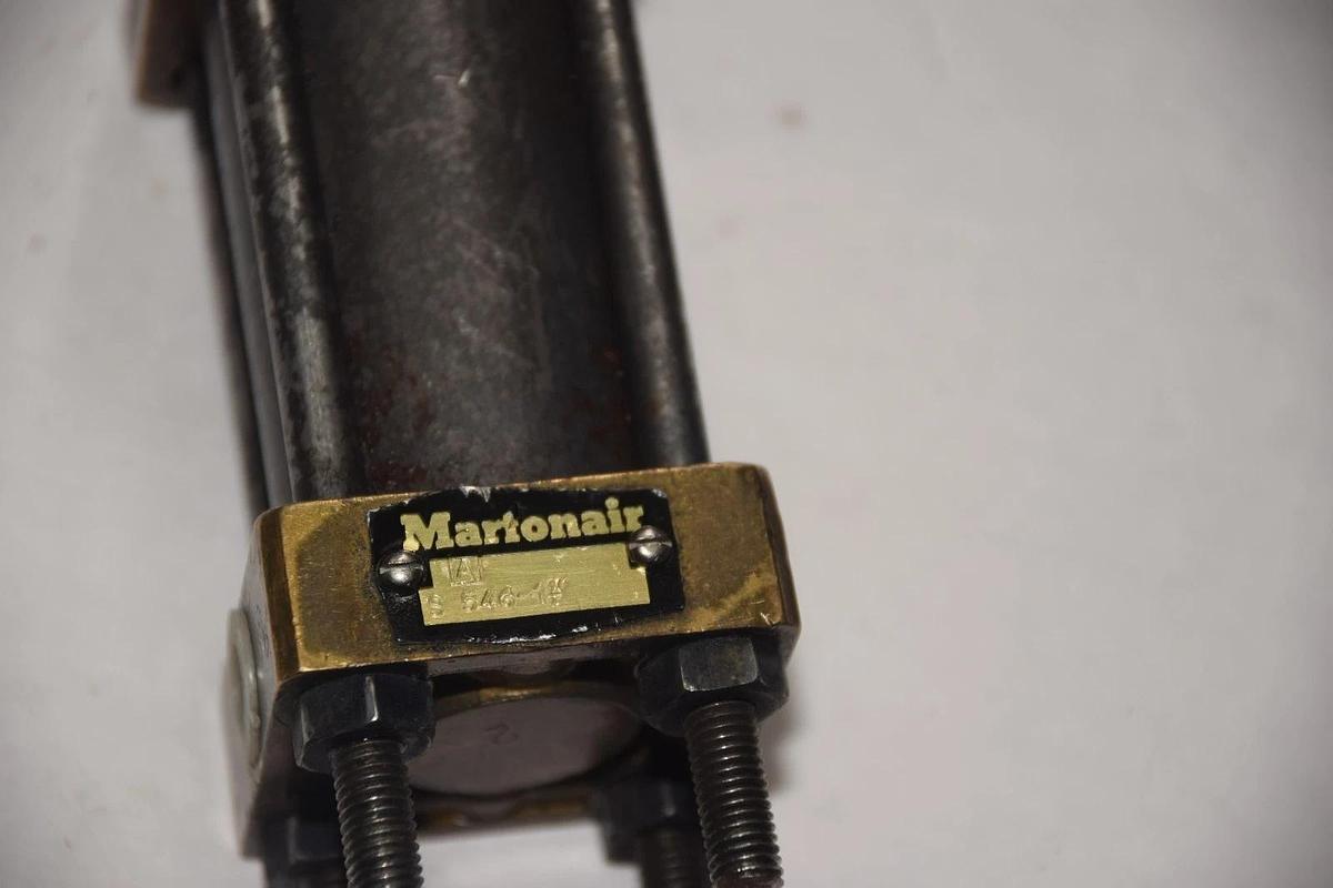 MARTONAIR S 546-1-1/4" 1" STROKE 1-1/4" BORE PNEUMATIC CYLINDER NEW