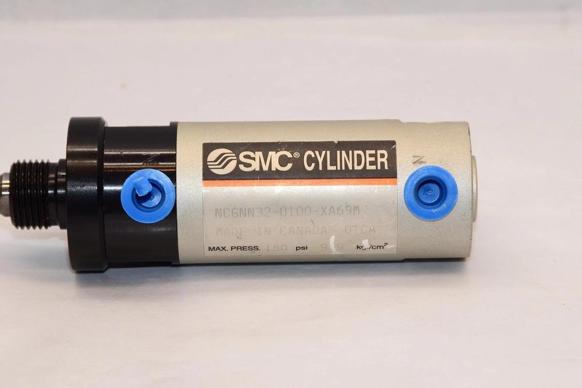 (NEW) SMC NCGNN32-0100-XA69M 150psi Air Cylinder
