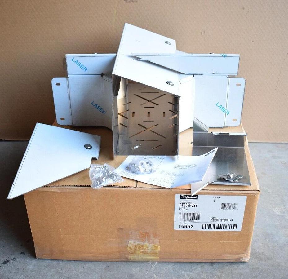 (NEW) HOFFMAN CTS66PCSS Perf Cross Cable Tray