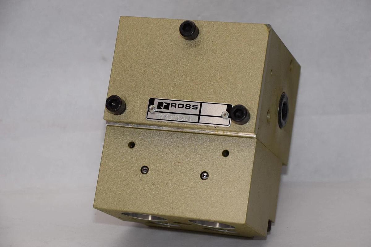 (NEW) ROSS 2768C4904 1/2 PO Check With Manual Blowdown Valve Control Valve