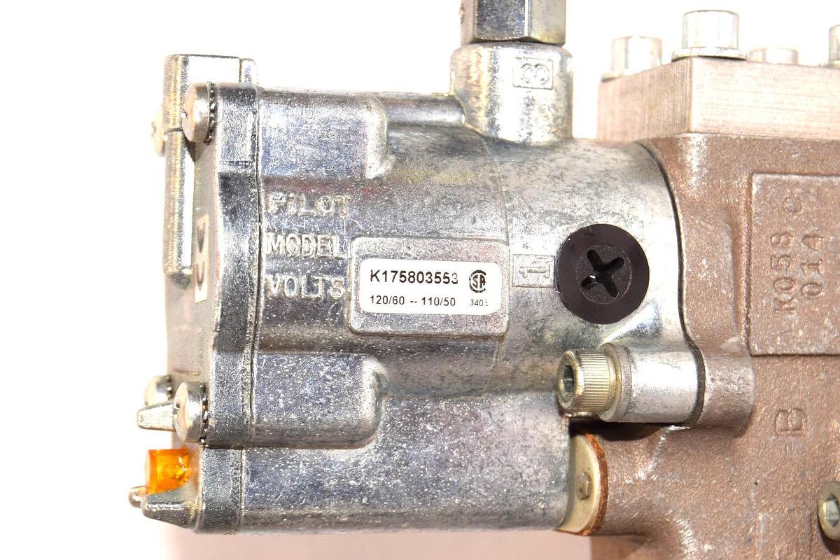 Parker L4452810253 Solenoid Valve With Pilot Model K175803553 & K022097 (New)