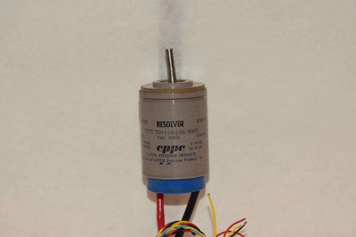 Used CLIFTON TSH-1 1-DQ-02/B247 TSH11DQ02/B247 2 PHASE 20V RESOLVER