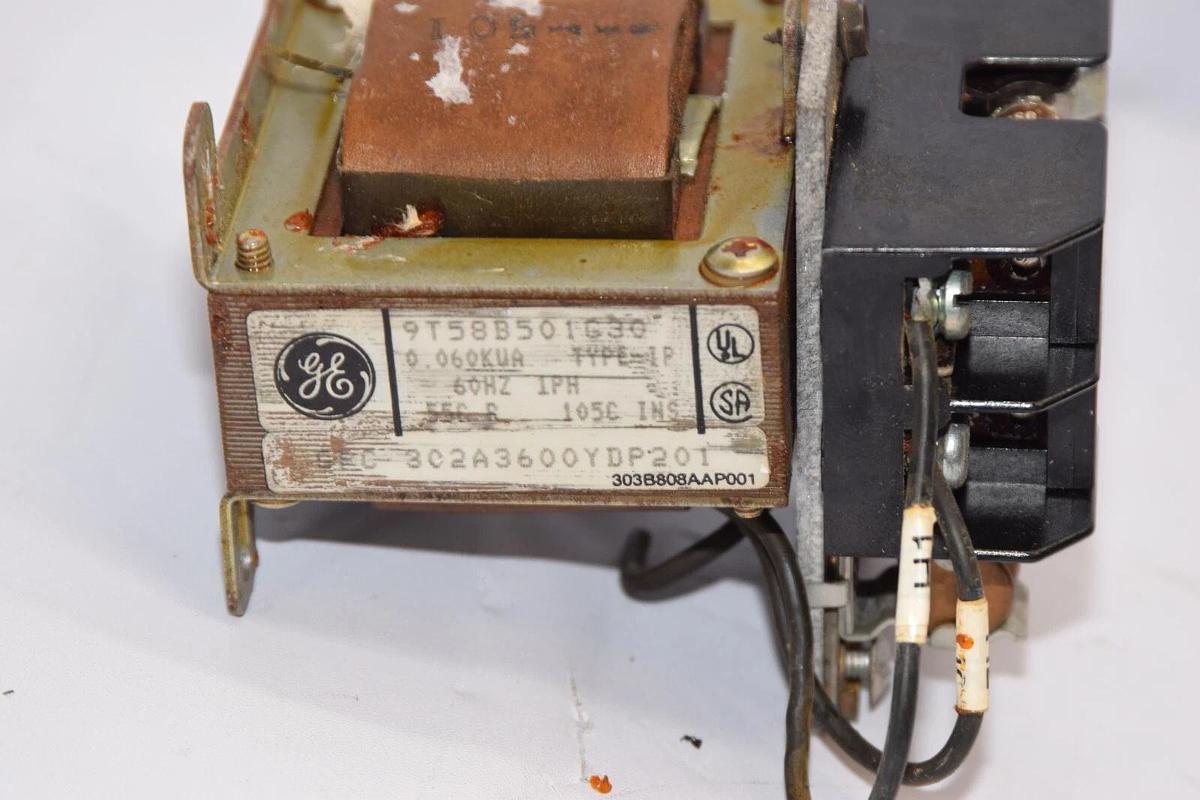 Used GE GENERAL ELECTRIC 9T58B501G30 1Ph 50Hz Transformer With Fuses