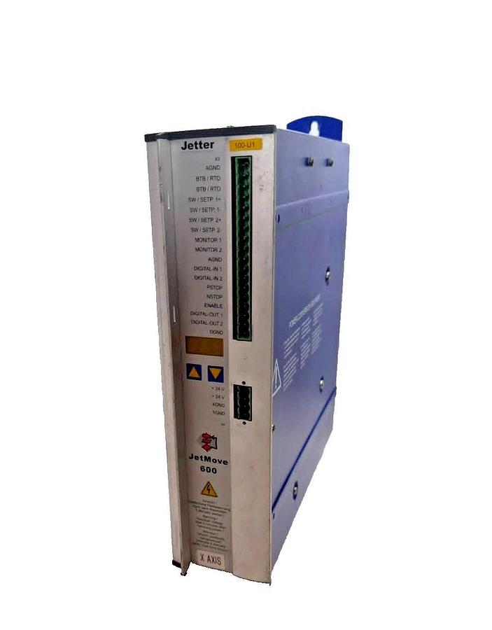 Used Jetter Servo Drive JetMove 600 JM-606-480-SB1 JM606480SB1 3ph 230-480v  4.2kva