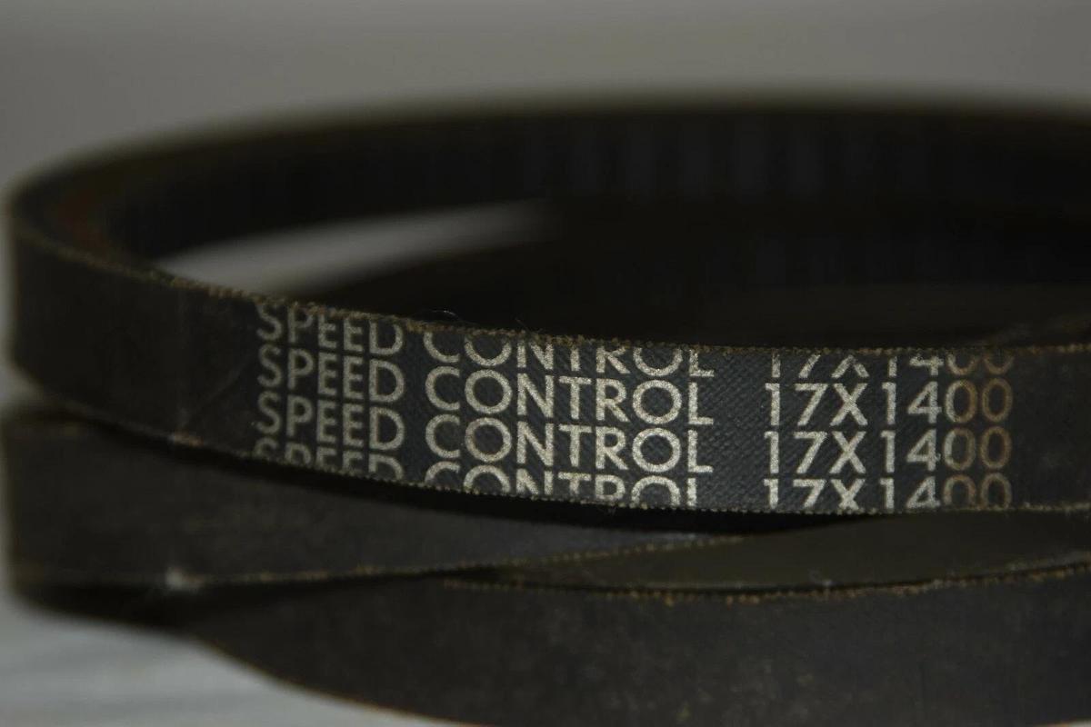 (New) Speed Control 17X 1400 Cogged V Belt 17X1400 17X-1400 V-Belt VBelt Cog