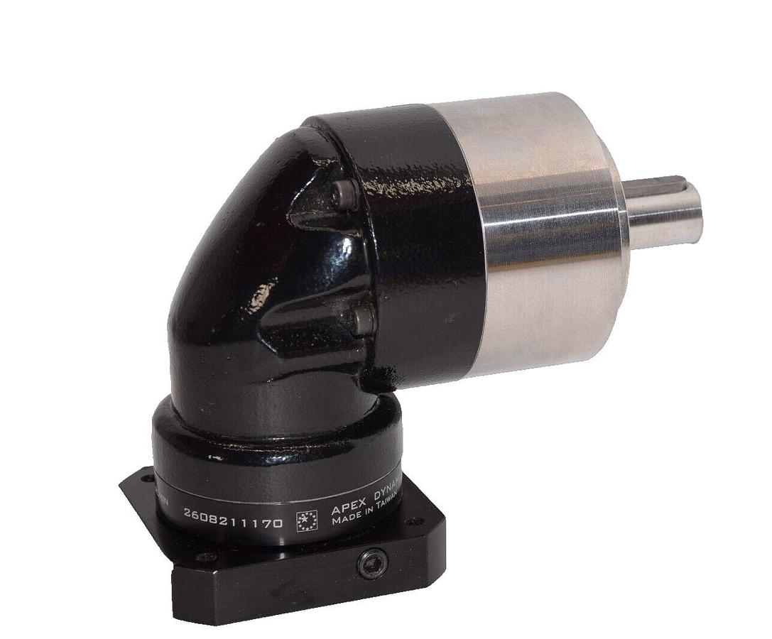 Used APEX DYNAMIC AER070 7:1 Ratio RIGHT ANGLE Planetary Gearbox