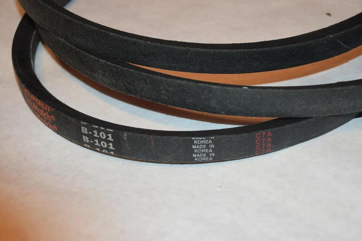 JASON  V-BELT Belt B-101 B101 UNIMATCH (NEW)