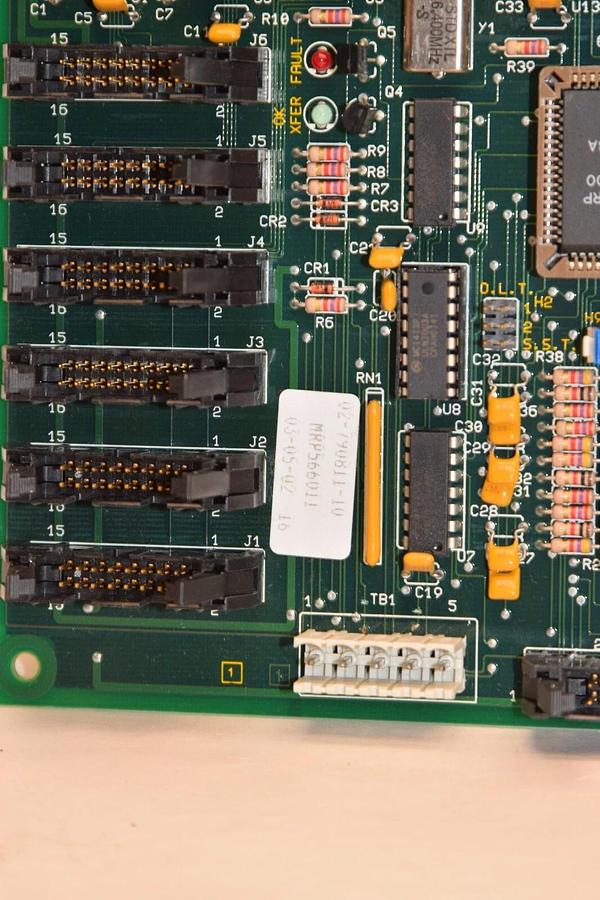 Used EMERSON / LIEBERT 02-790811-10 Rev 5 Rev 5 Logic Circuit Board