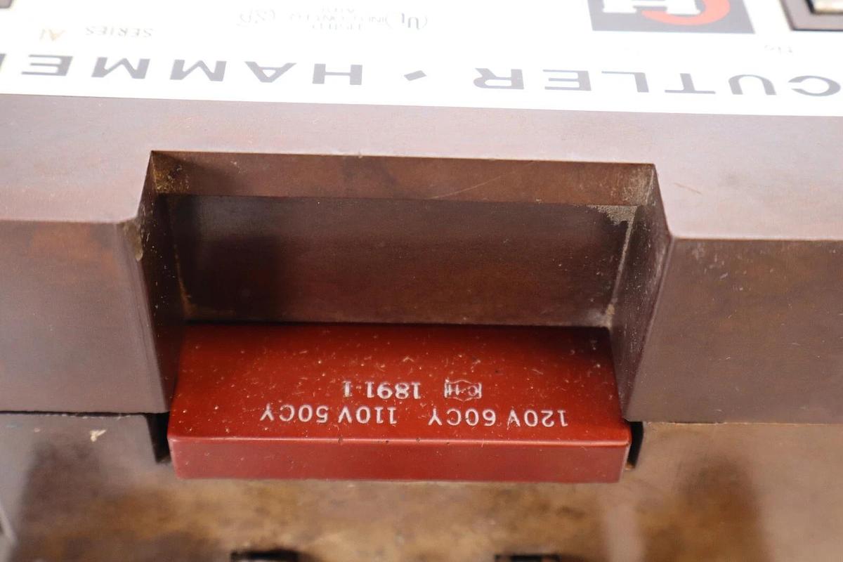 Used CUTLER HAMMER C10EN2 Series A1 Nema Size Sz 3 110/120V Coil  Contactor