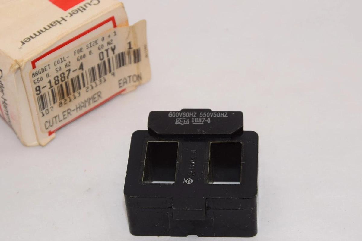 (NEW) CUTLER HAMMER 9-1887-4 918874 550/600V 50/60Hz Magnet Coil For Size 0 + 1