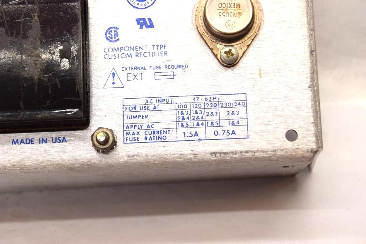 Used Power-One Power Supply HBAA-40W-A International Series HBAA40WA (New)