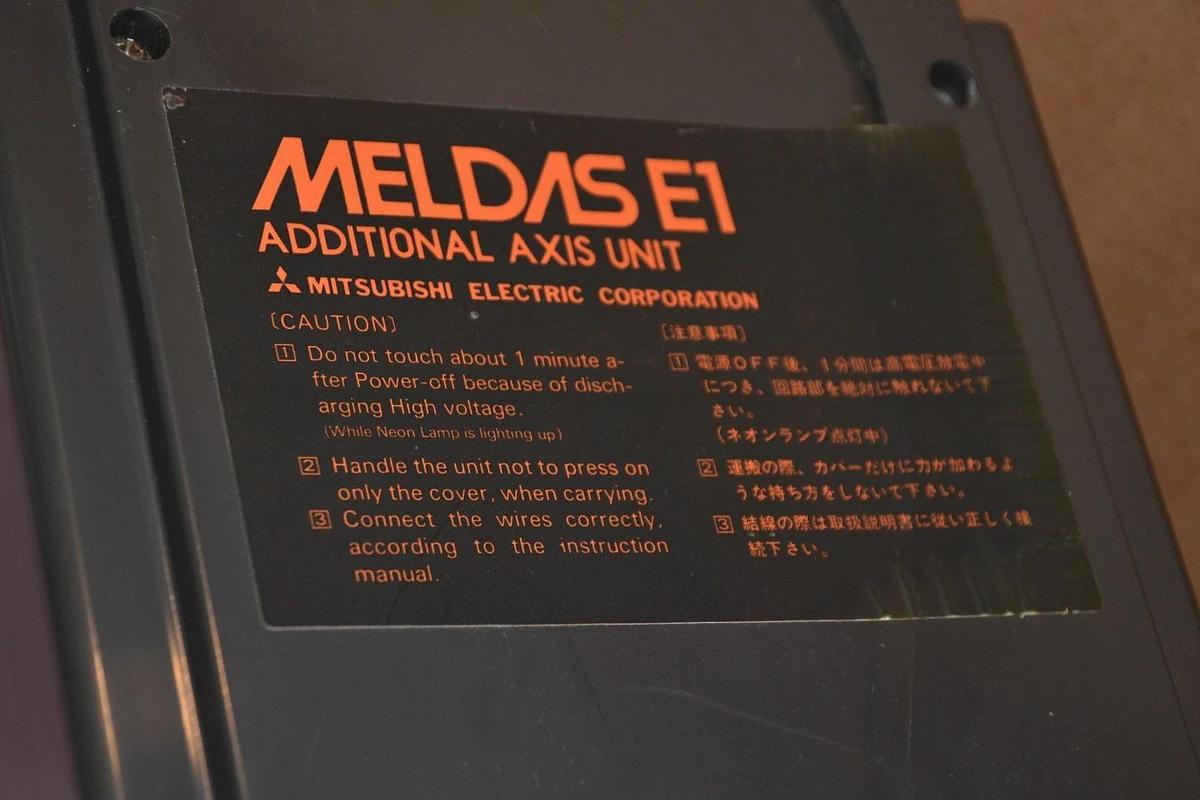Used MITSUBISHI MELDAS E1 SU30A su-30a SERVO CONTROLLER DRIVE