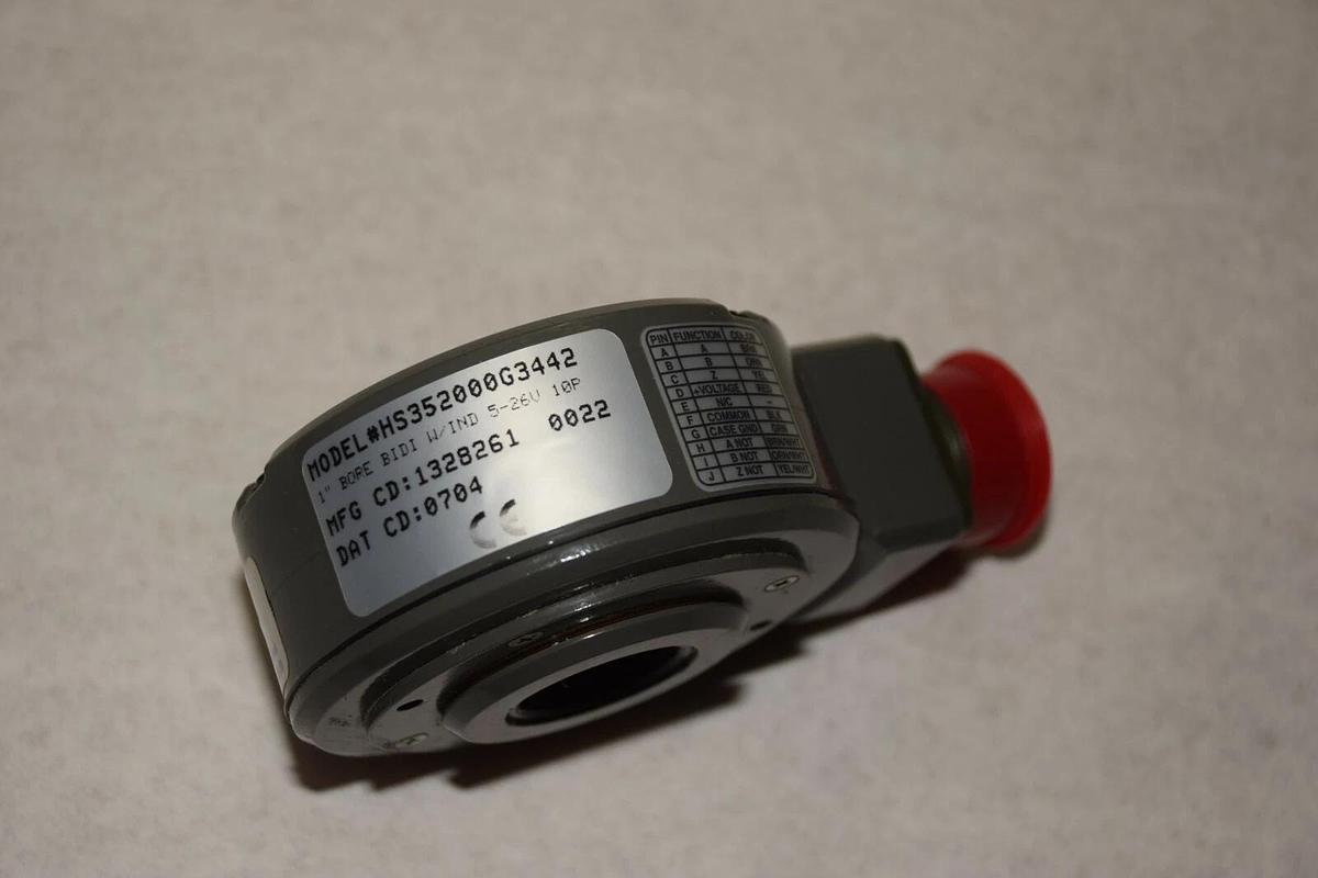 (NEW) DYNAPER / DANAHER CONTROLS HS352000G3442 1" BORE BIDI W/IND 5-26V 10P