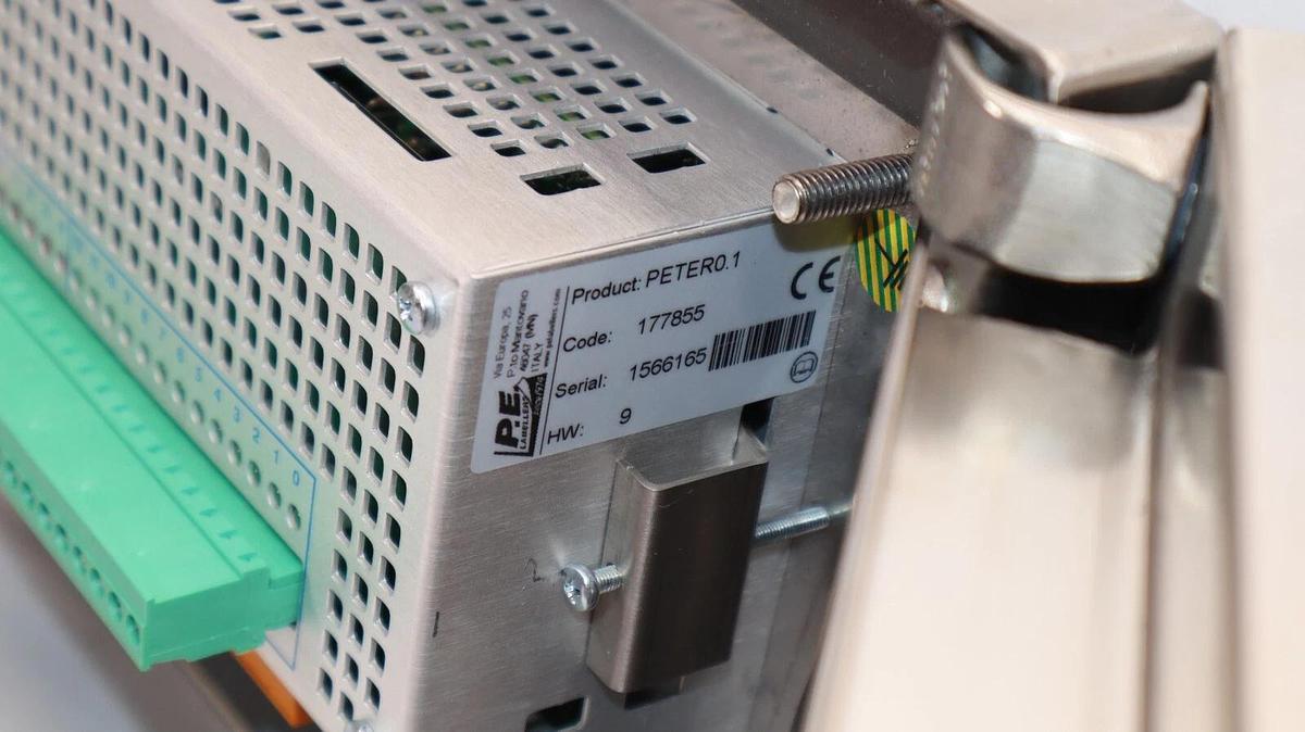P.E. PE LABELLERS PETER0.1  Industrial Control Panel (NOS, no box, no key)