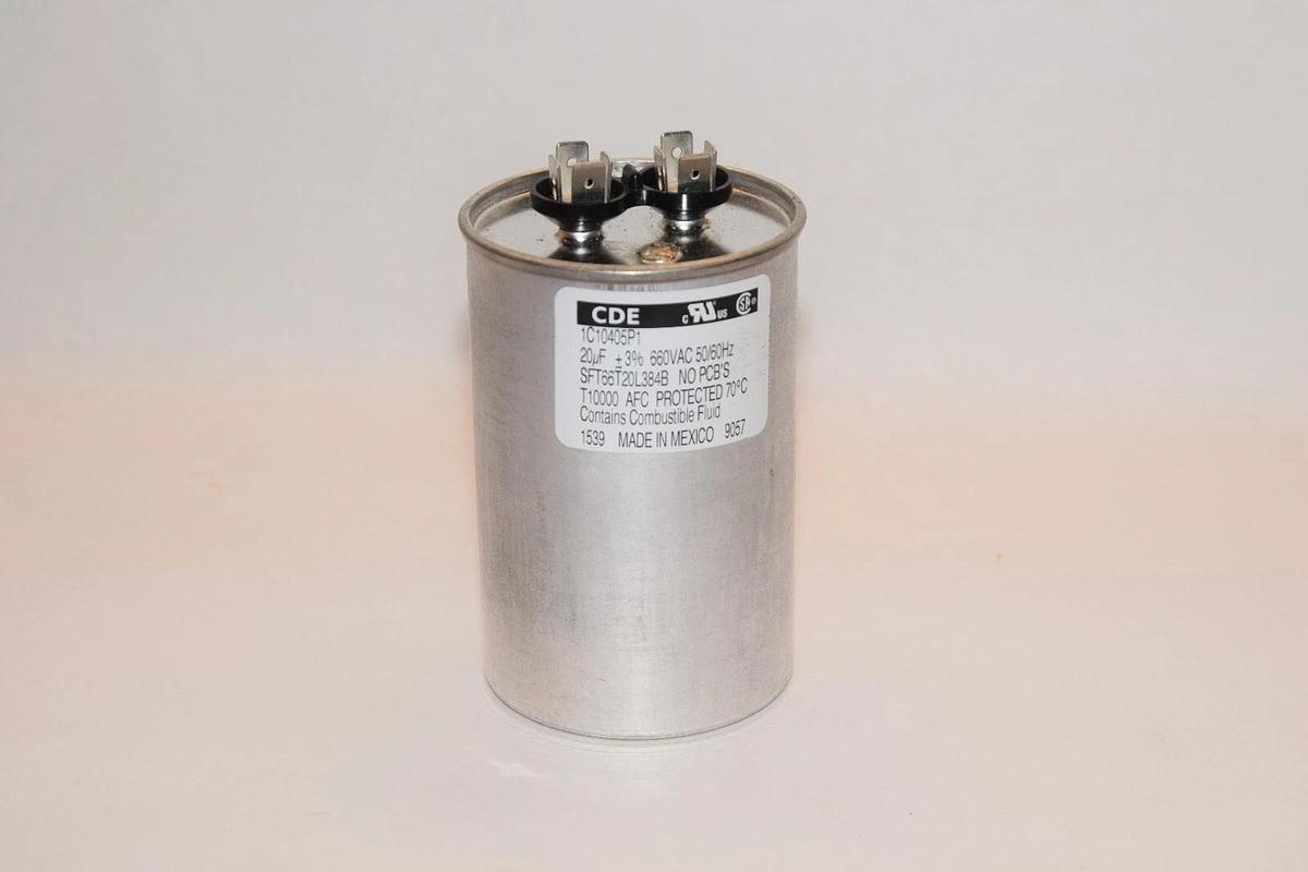 (NEW) CDE 1C10405P1 SFT66T20L384B 20uF +/-3% 660Vac 50/60Hz Capacitor
