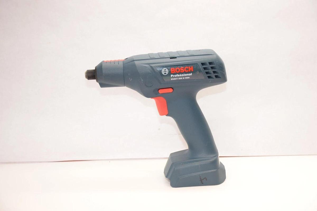 Used BOSCH EXACT ION 6-1500 18V 6Nm Pistol Grip Cordless Torque Screw Driver