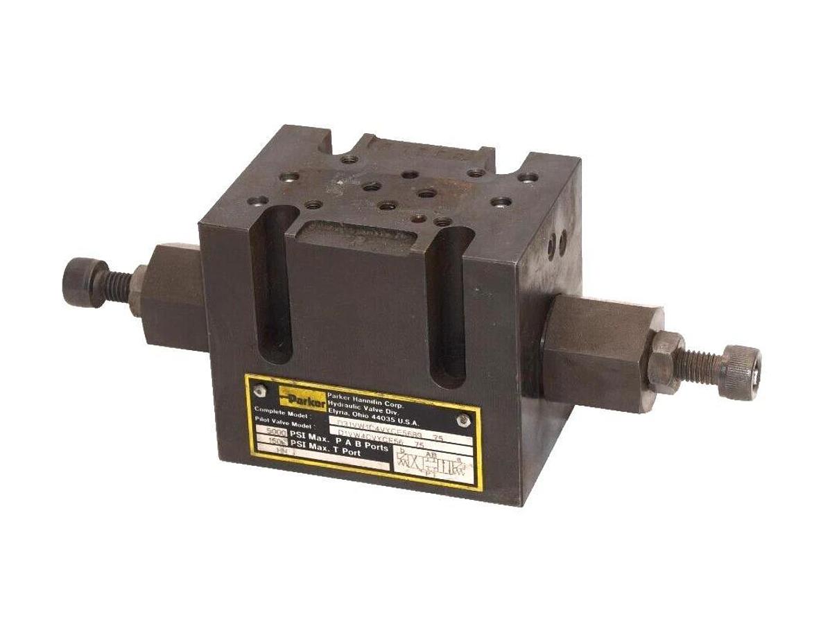 (NEW) PARKER D31VW1C4VYCF5689 75 , D1VW4CVYCF56 75 Hydraulic Valve