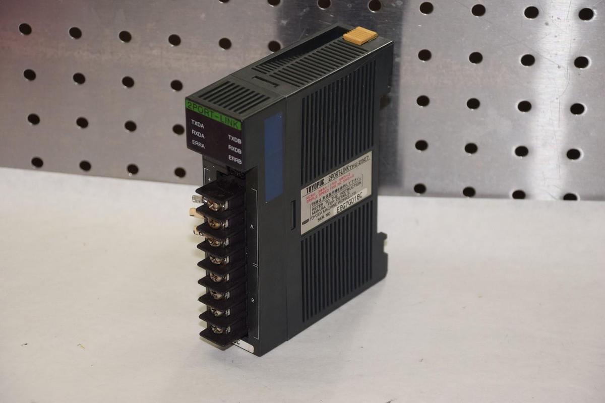 Used TOYODA / TOYOPUG THU-2927 THU2927 2 PORT LINK MODULE
