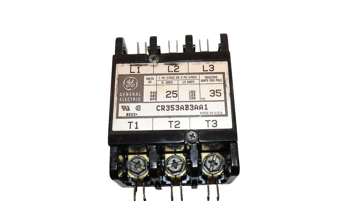 GE , General Electric CR353AB3AA1 110-120V Coil Contactor (New)