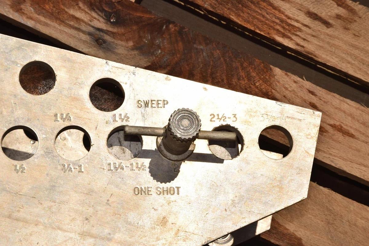 Used Enerpac Bender 1/2" - 4" 1/2-4" with attachments