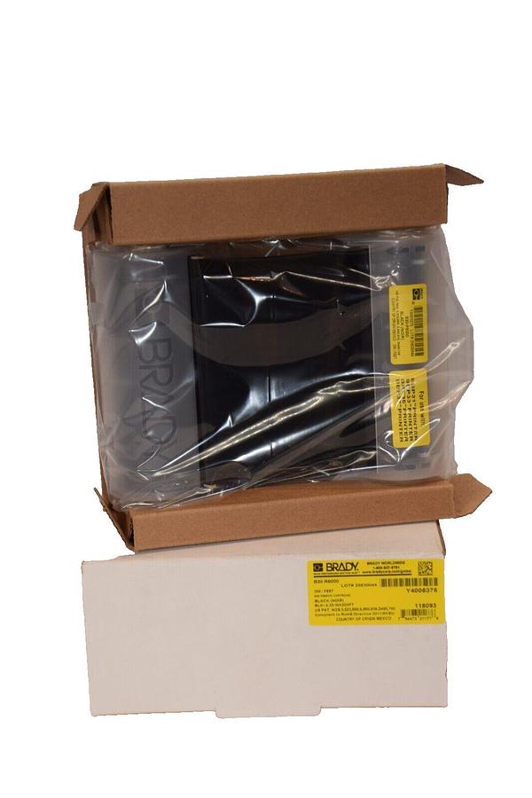 (NEW) BRADY B30-R6000 200' Black Ribbon Cartridge