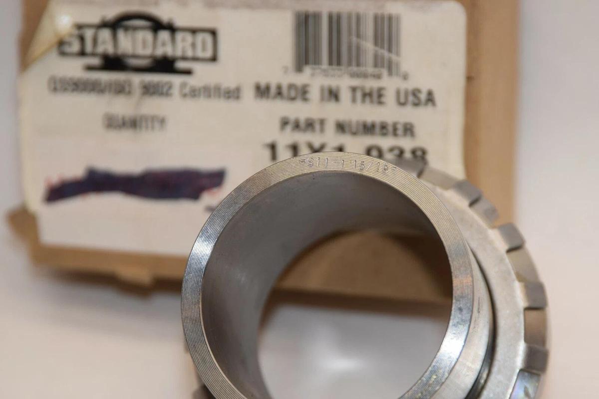 (NEW) STANDARD 11X1.938 SNW Adapter Assembly Locknut Bearing