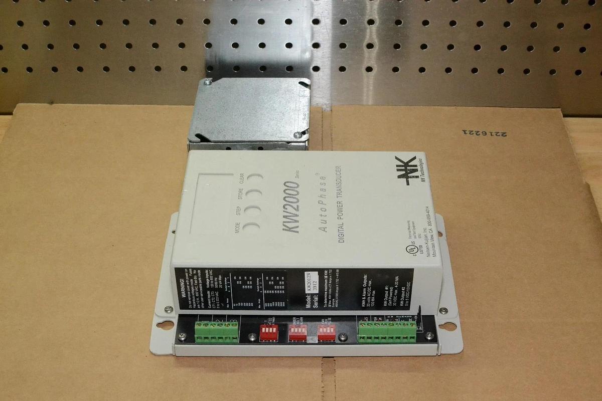 NK TECHNOLOGIES KW2012V KW2000 AutoPHASE power transducer input 120-600V   New