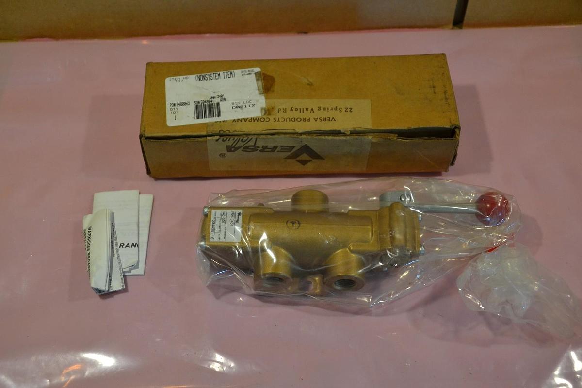VERSA AIR VALVE VNH-3401 VNH 3401 VNH301 3 WAY 2 POSITION NEW
