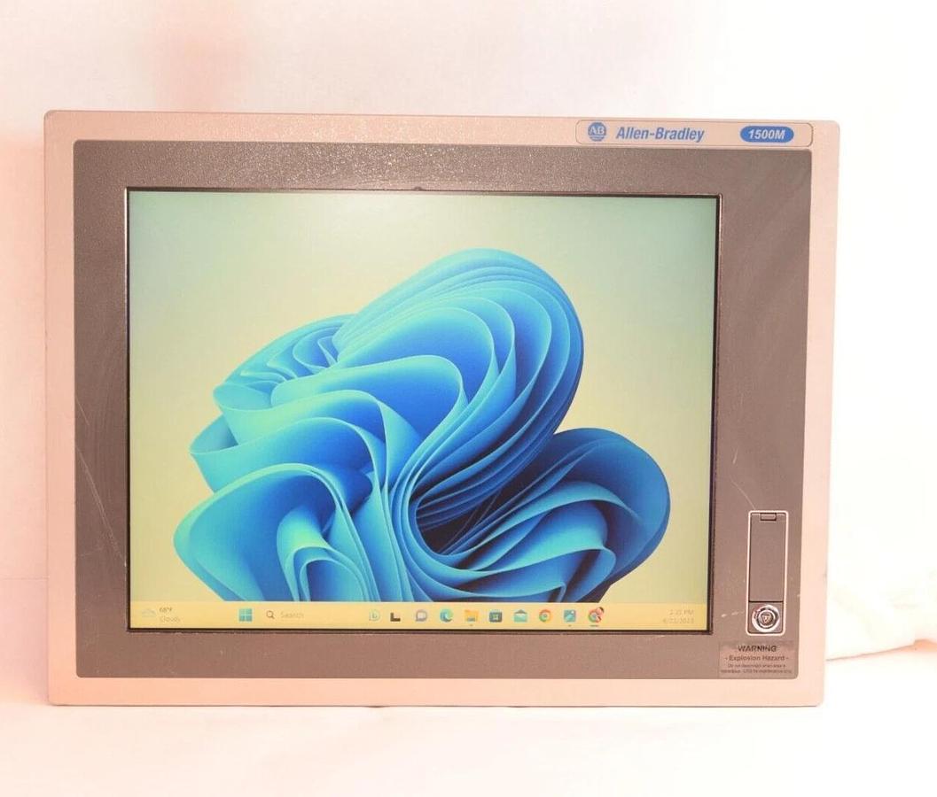 Used Allen Bradley Monitor Display Screen 6186M-15PN 6186M15PN 1500m Ser. F